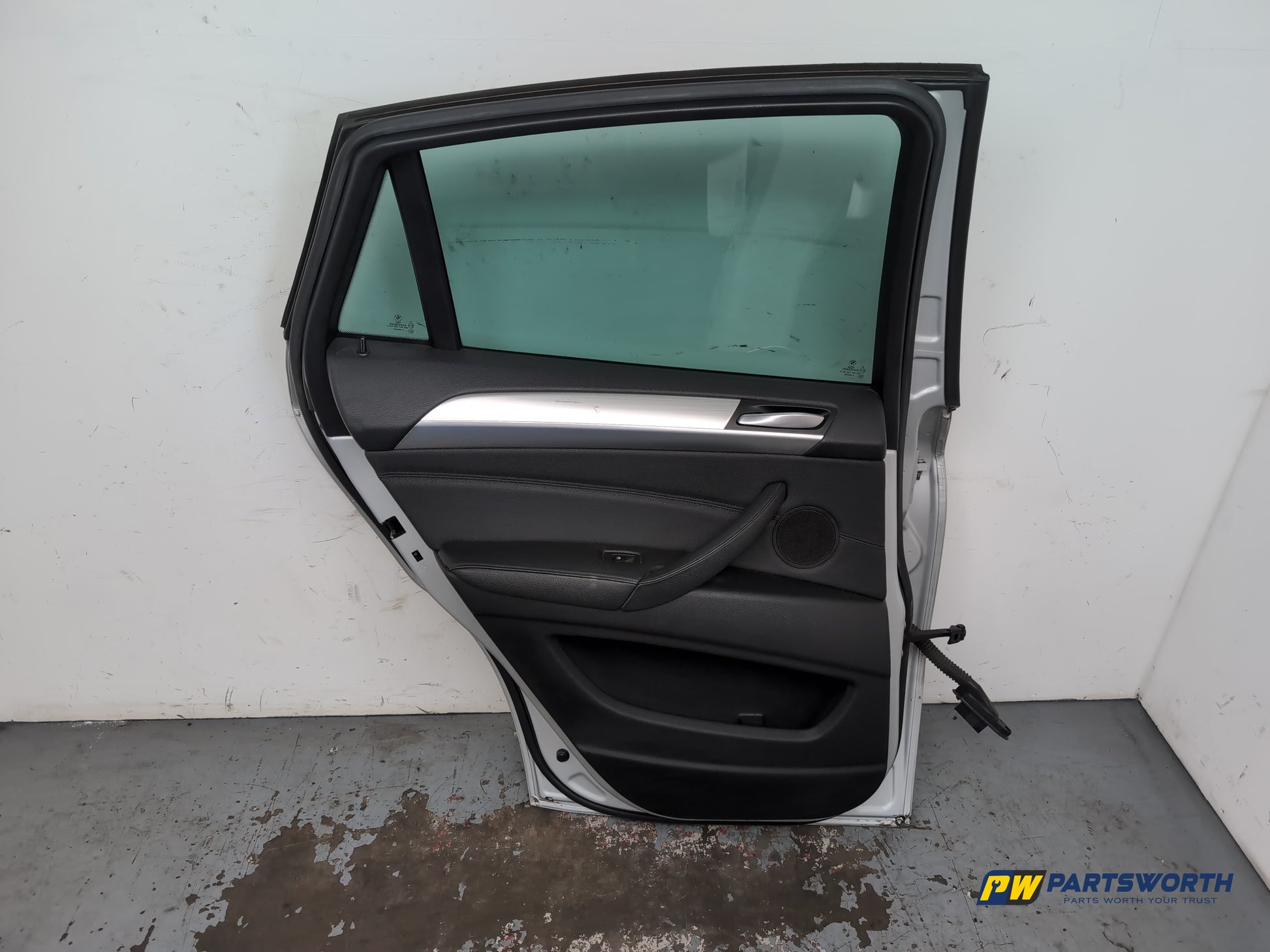 Bmw X6 Xdrive 40d E71 Suv Coupe Door Rear Lh Passenger Titansilber Mettalic 354 - photo 6
