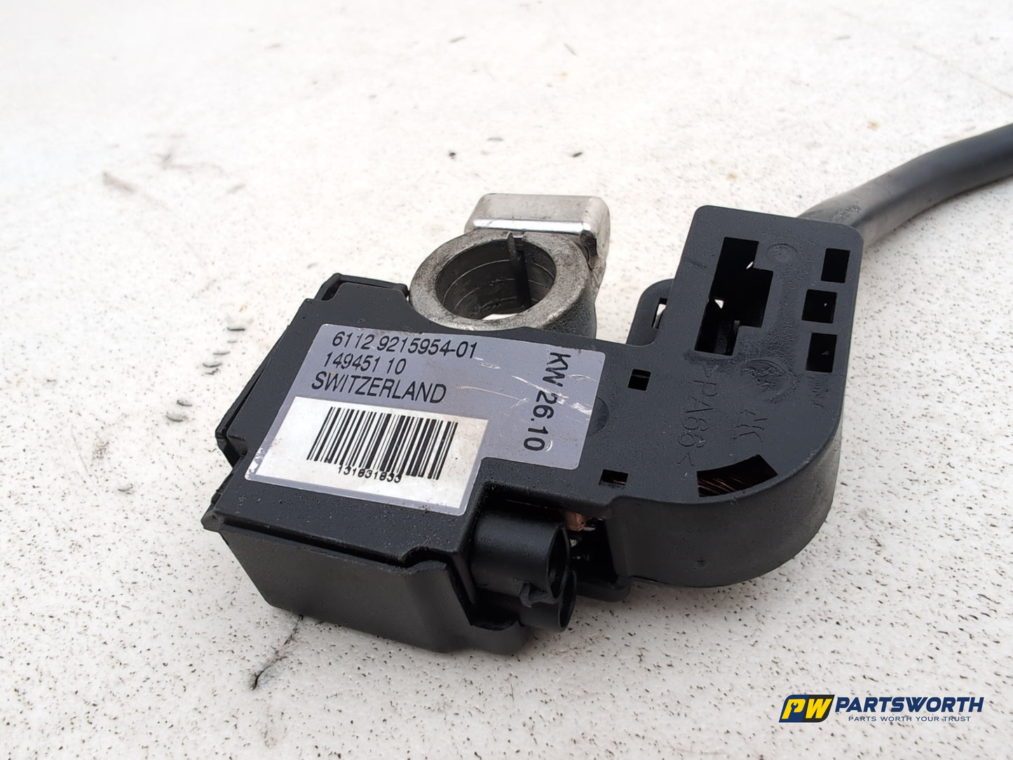 Negative battery terminal  6
