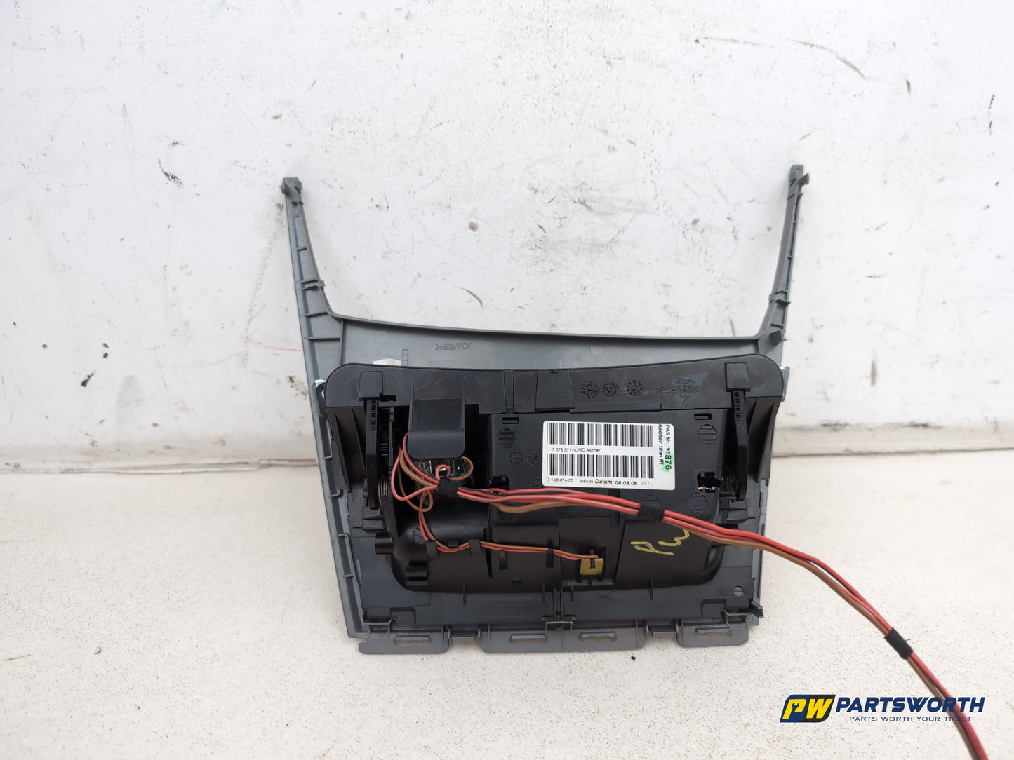 Ashtray Centre Console 6