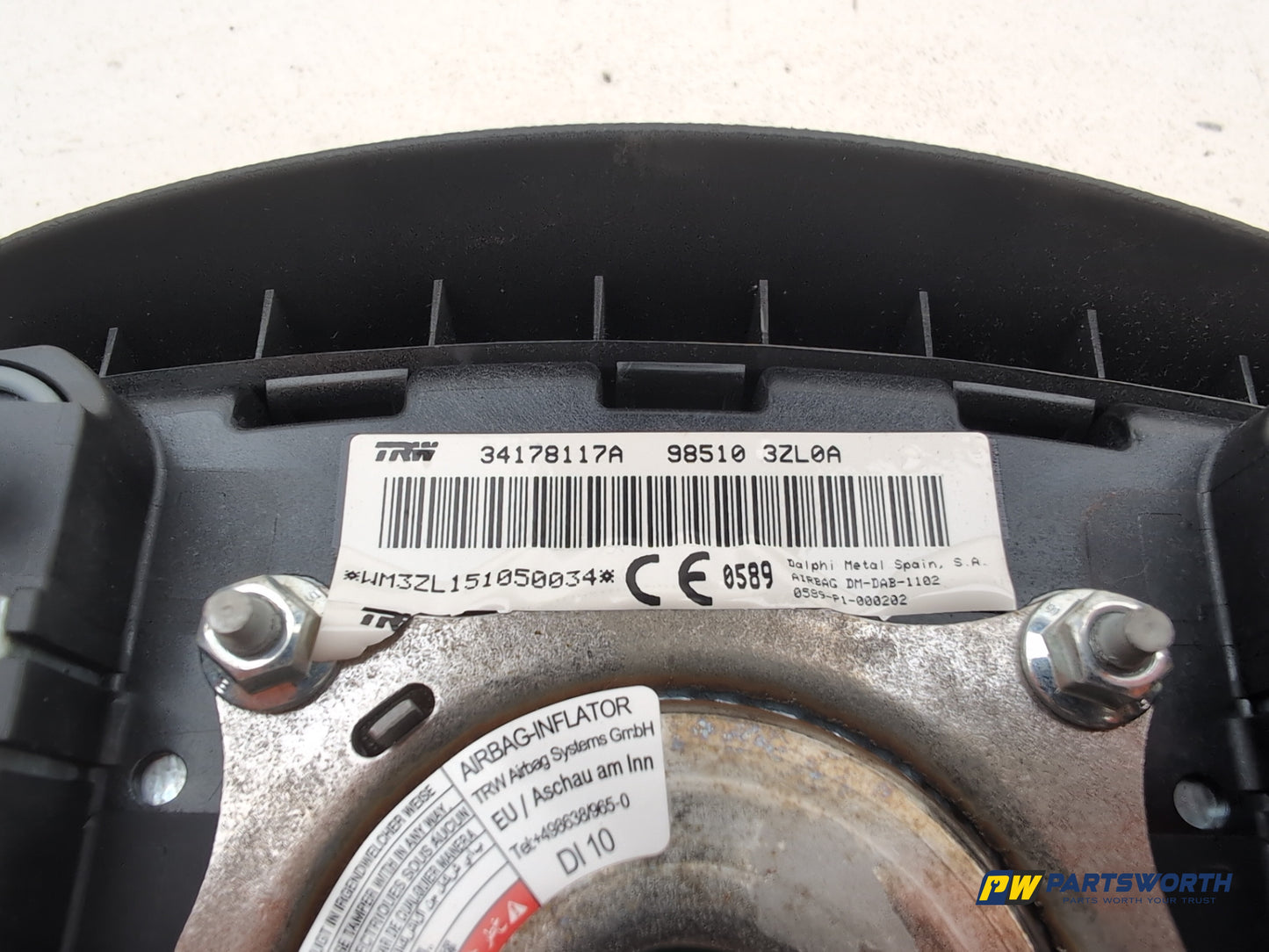 Steering Wheel Airbag Cover 6