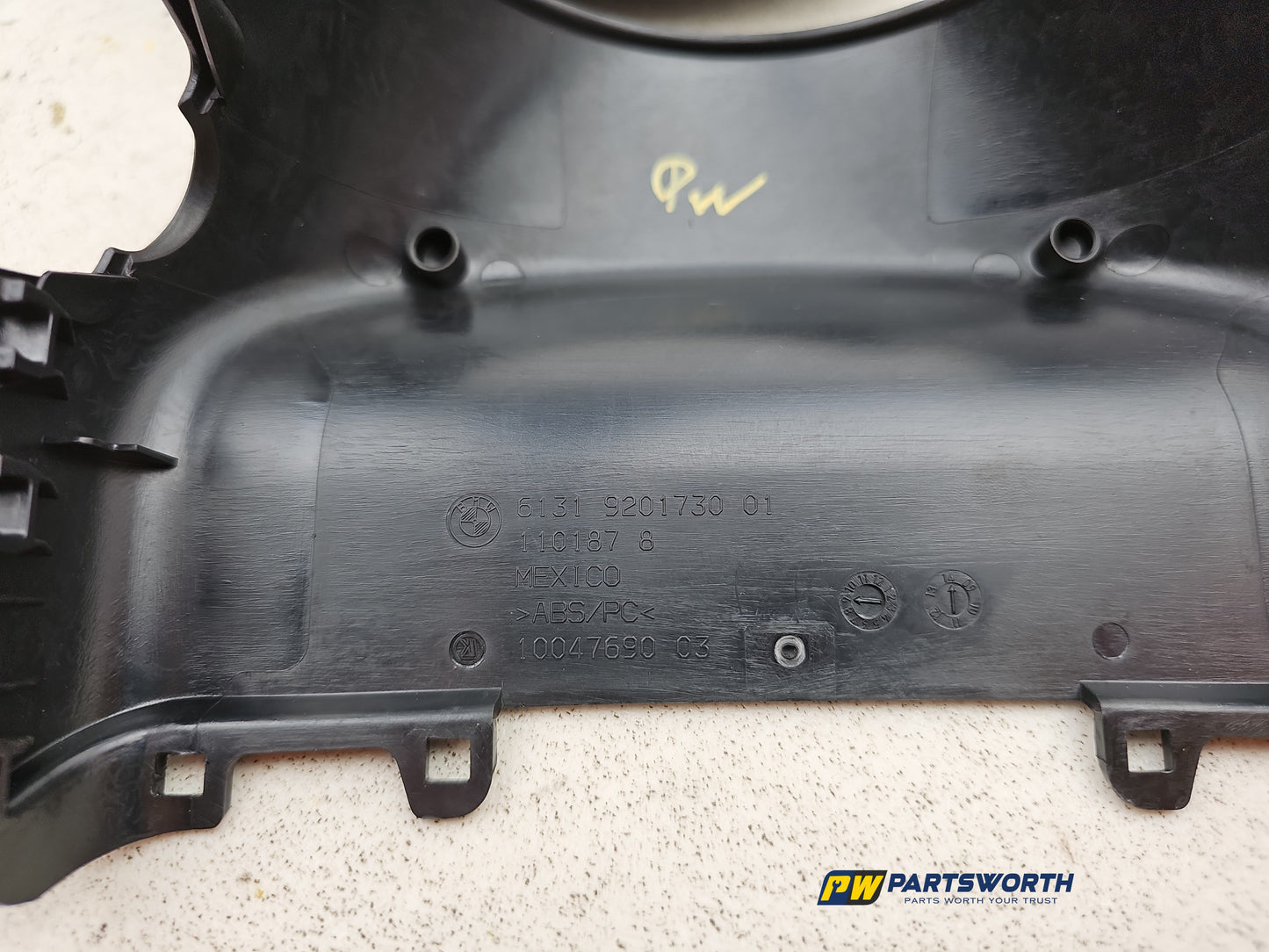 Steering Column Shroud Upper and Lower 6