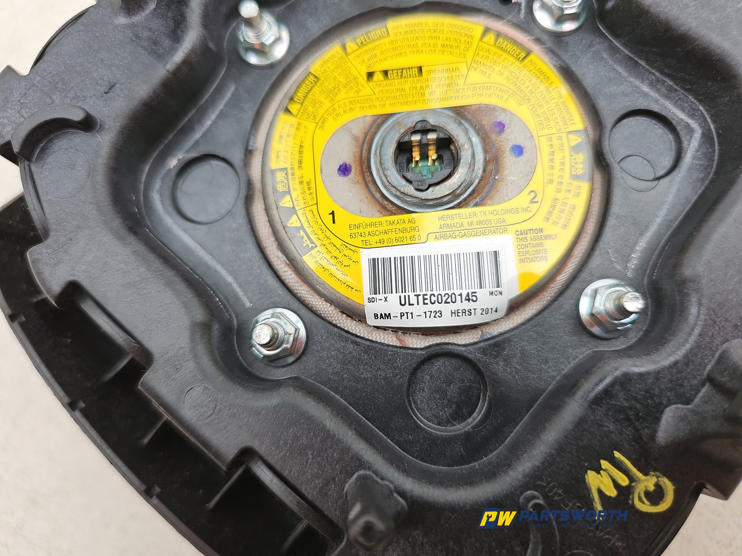 Steering Wheel Airbag Cover 6