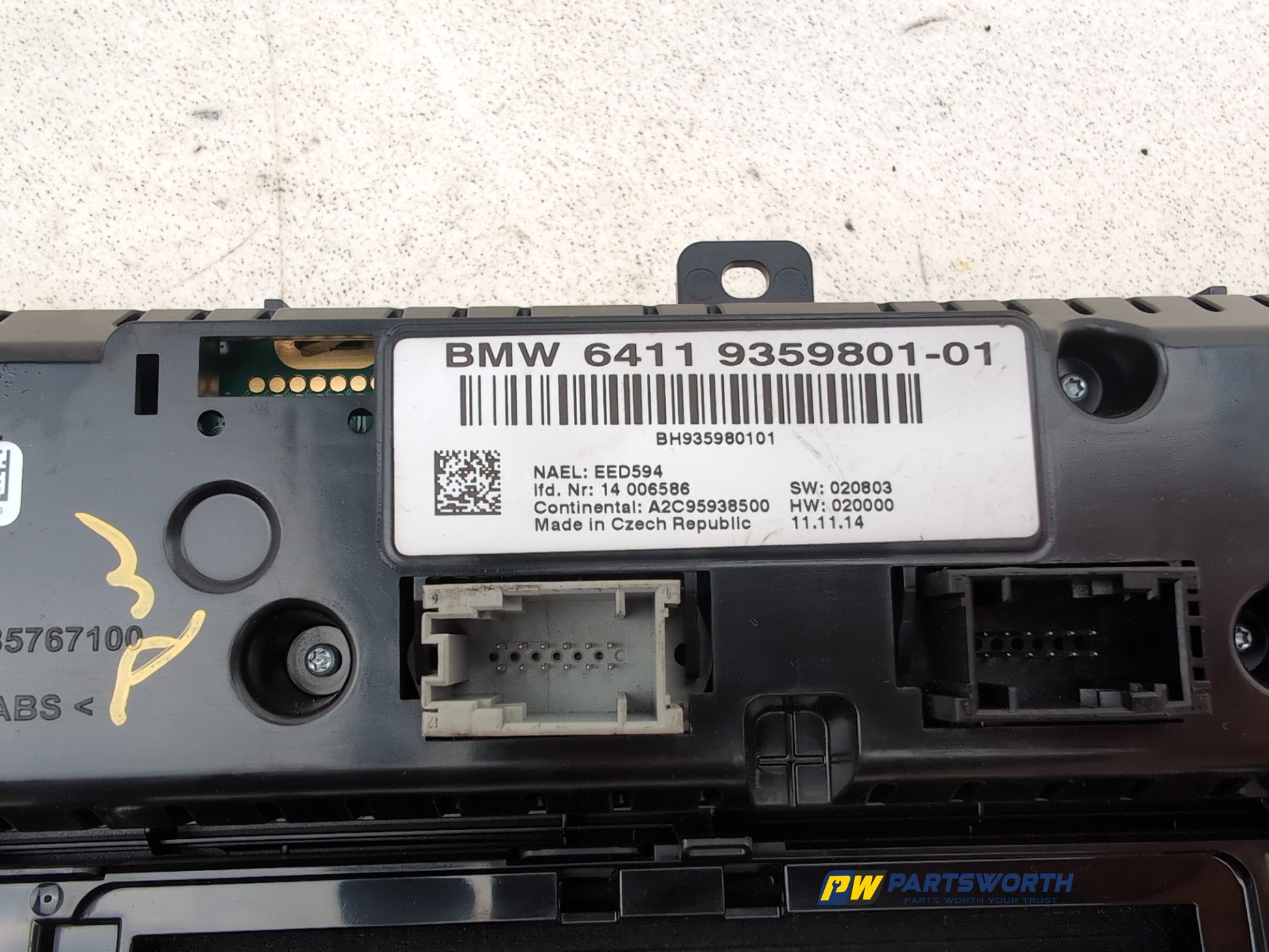 Heater Control Assembly 6