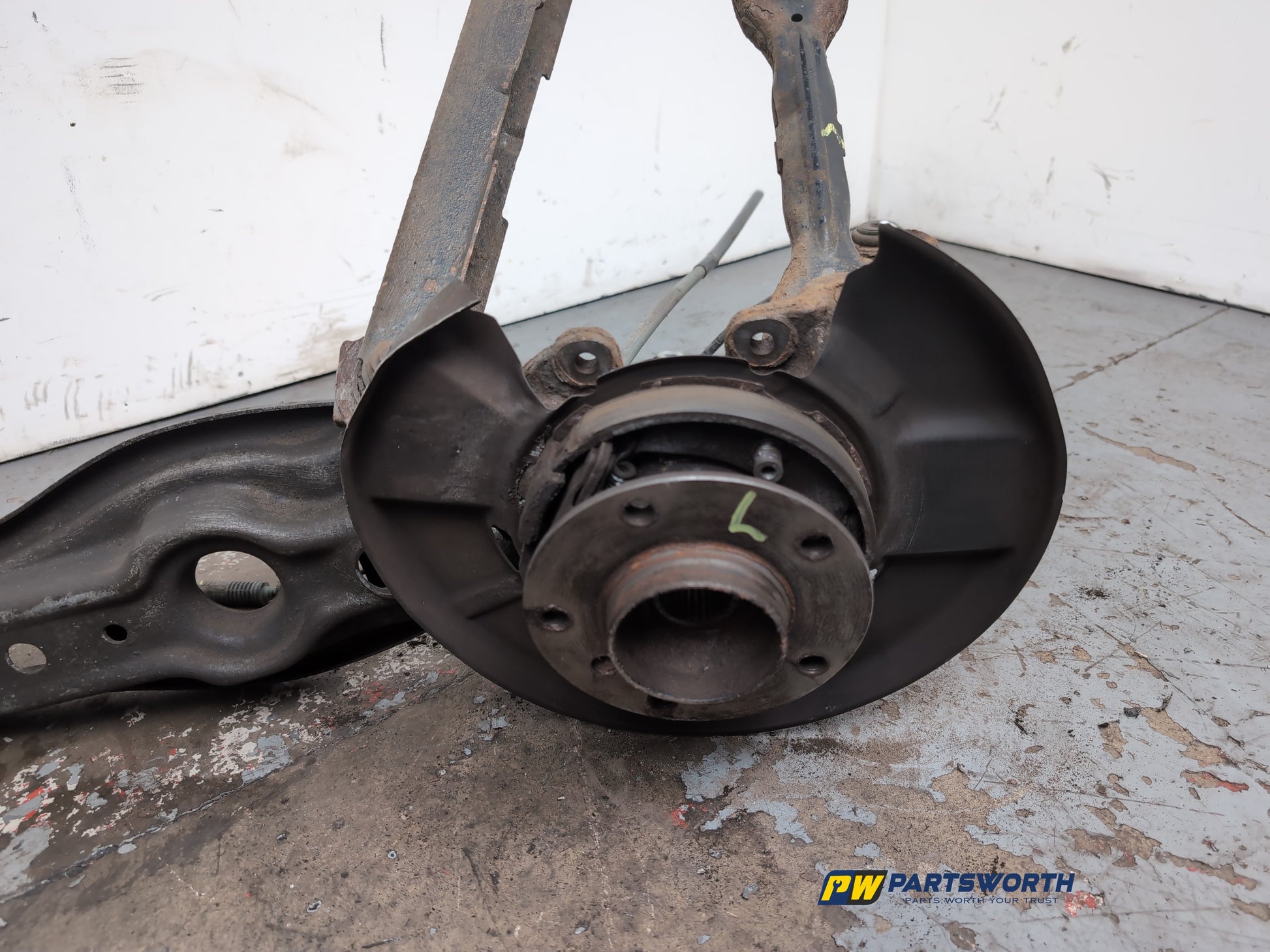 Wheel Hub Rear LH 6