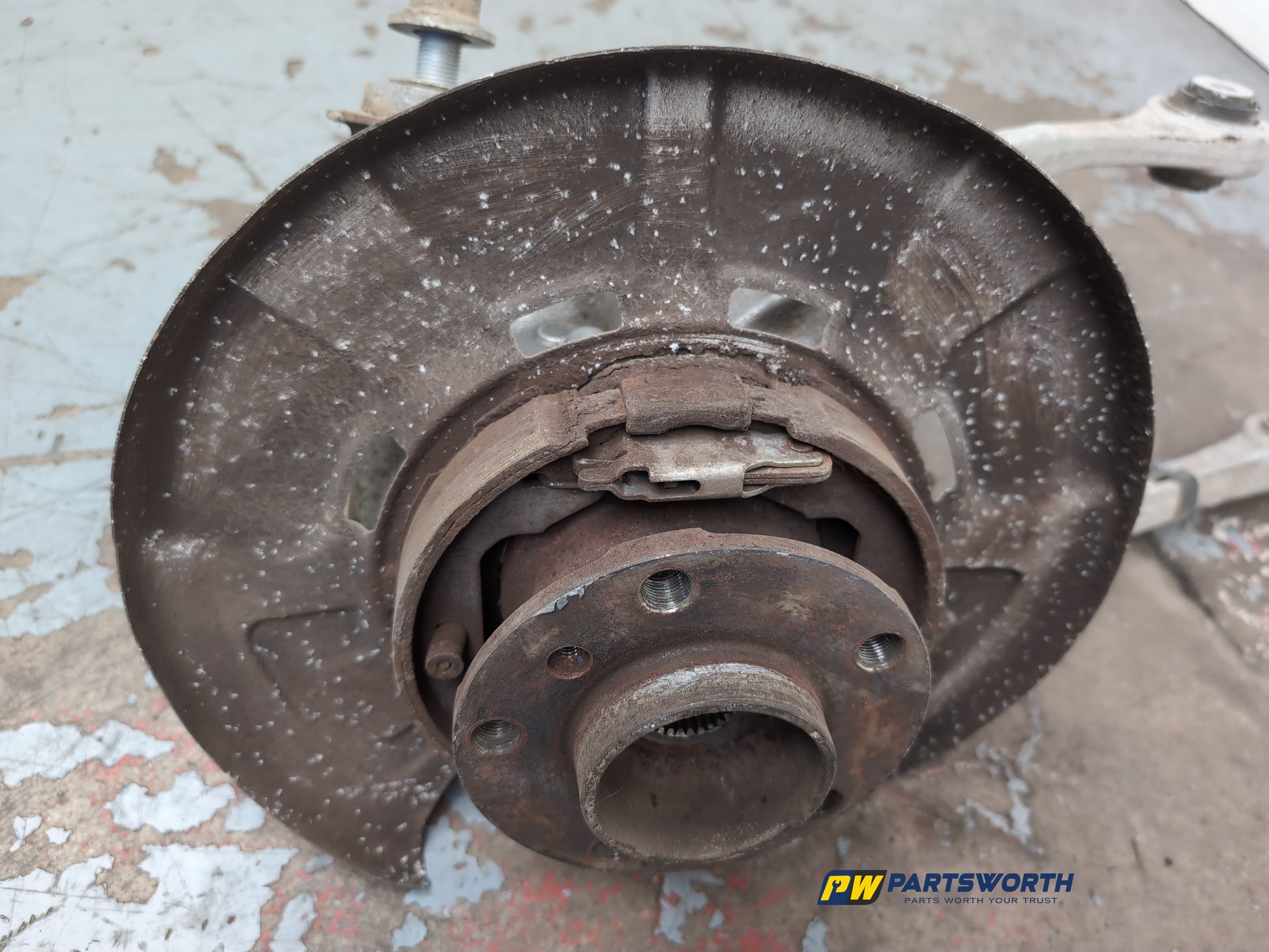 Wheel Hub Rear LH 6