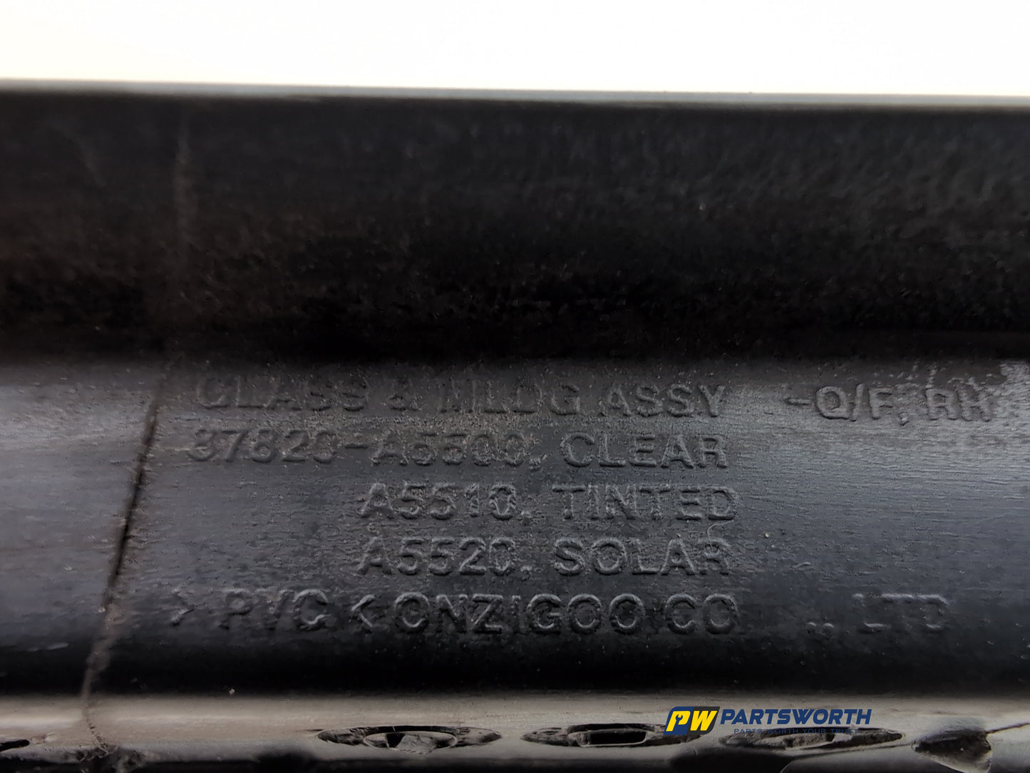 Door Glass Quarter Light Rear RH 6