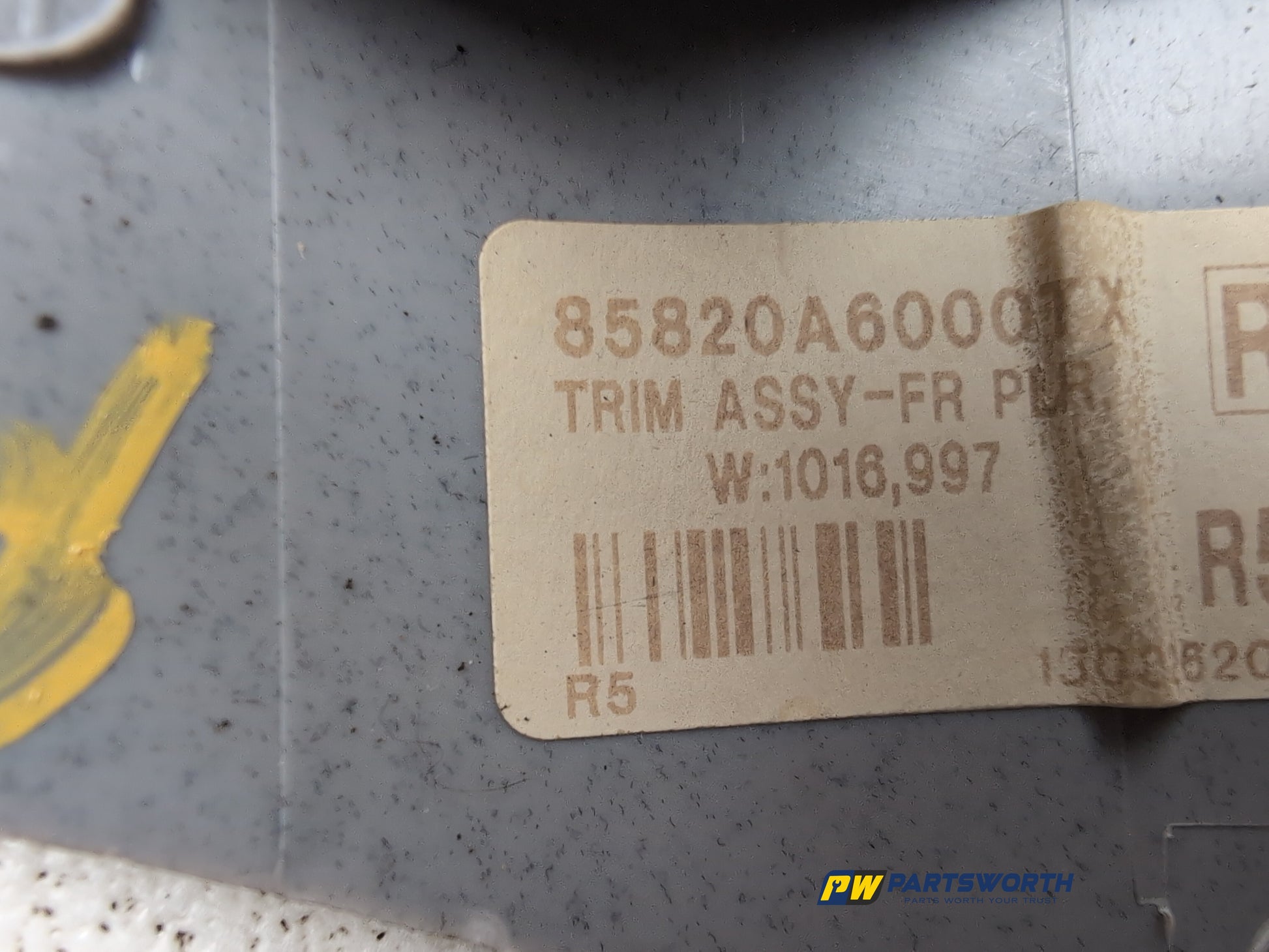 RH A Pillar Trim  6