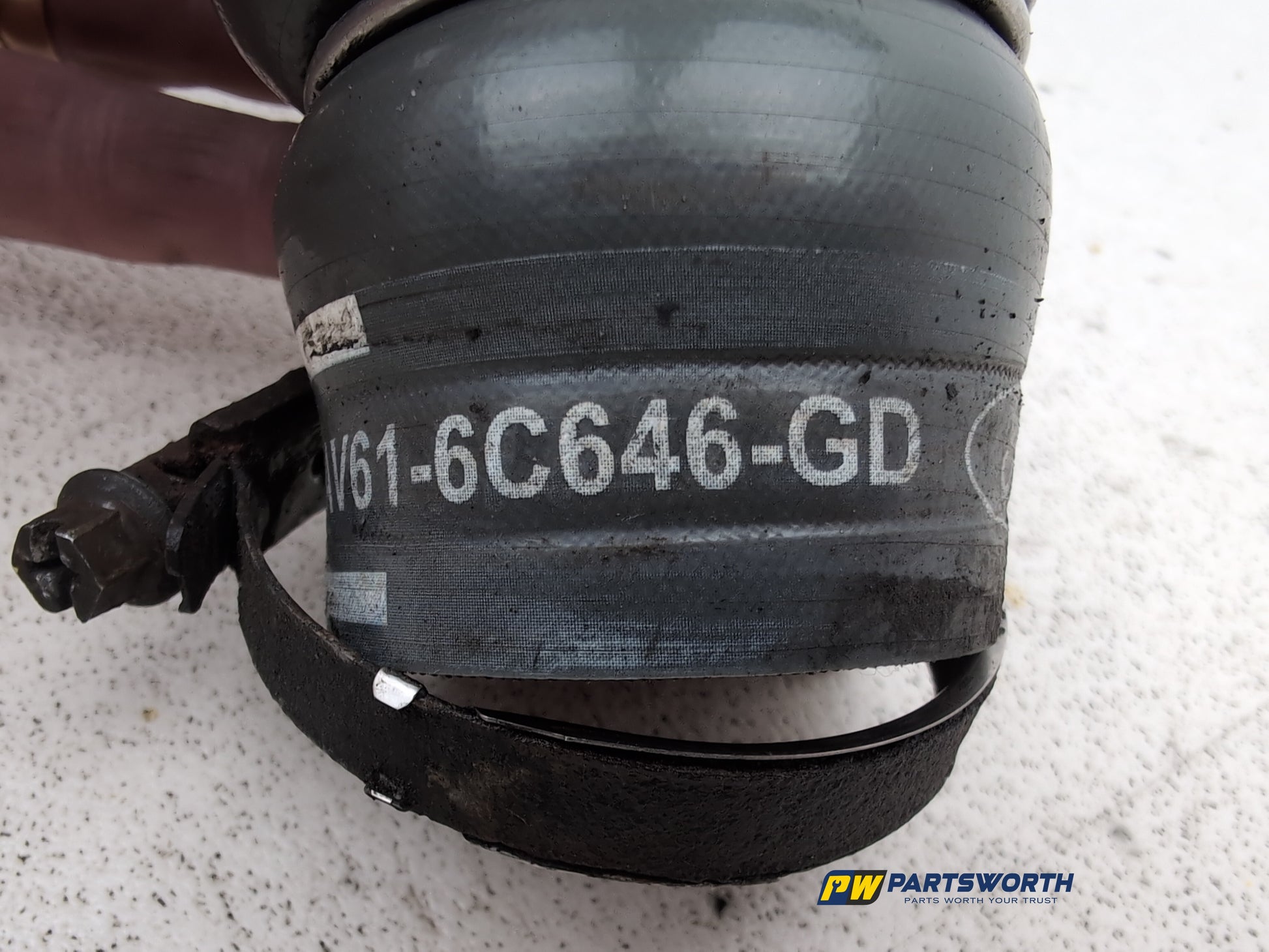 Turbo Intercooler Bottom Hose 6