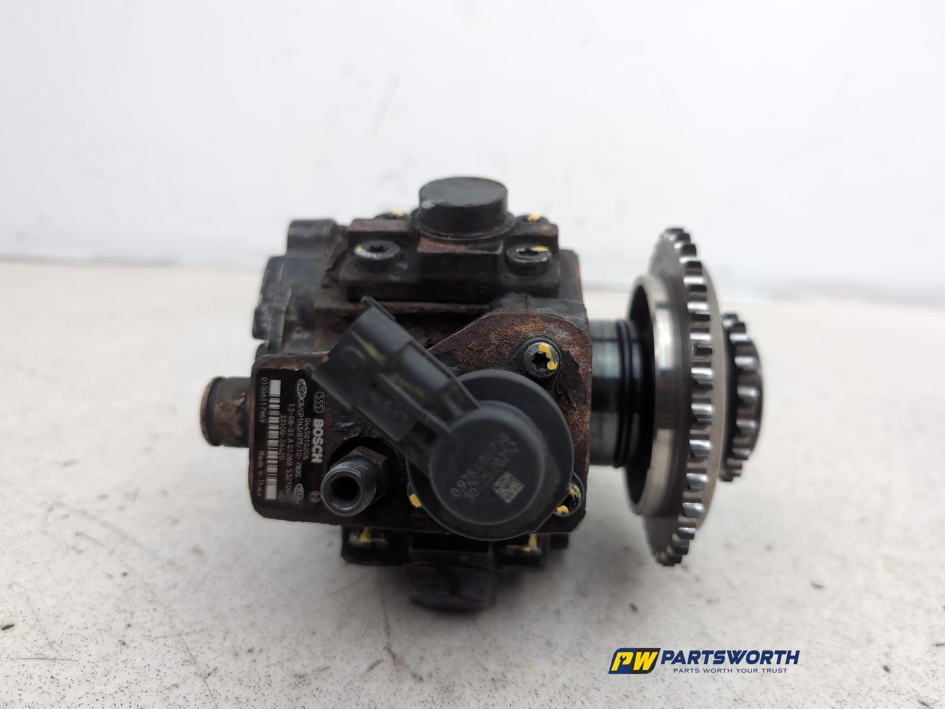 High pressure fuel pump 12