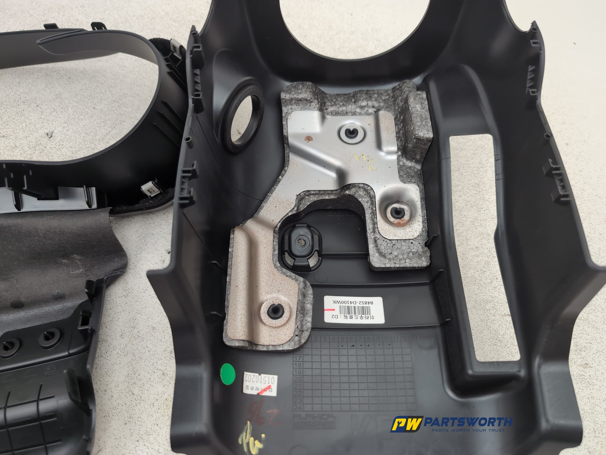 Steering Column Shroud Upper and Lower 12