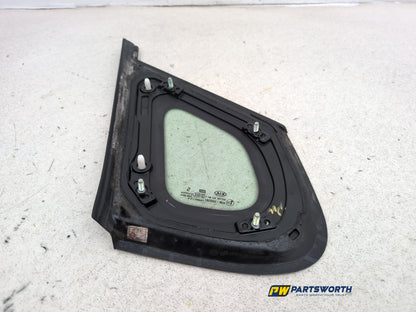 Door Glass Quarter Light Rear RH 12