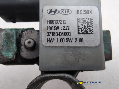 Negative battery terminal  12