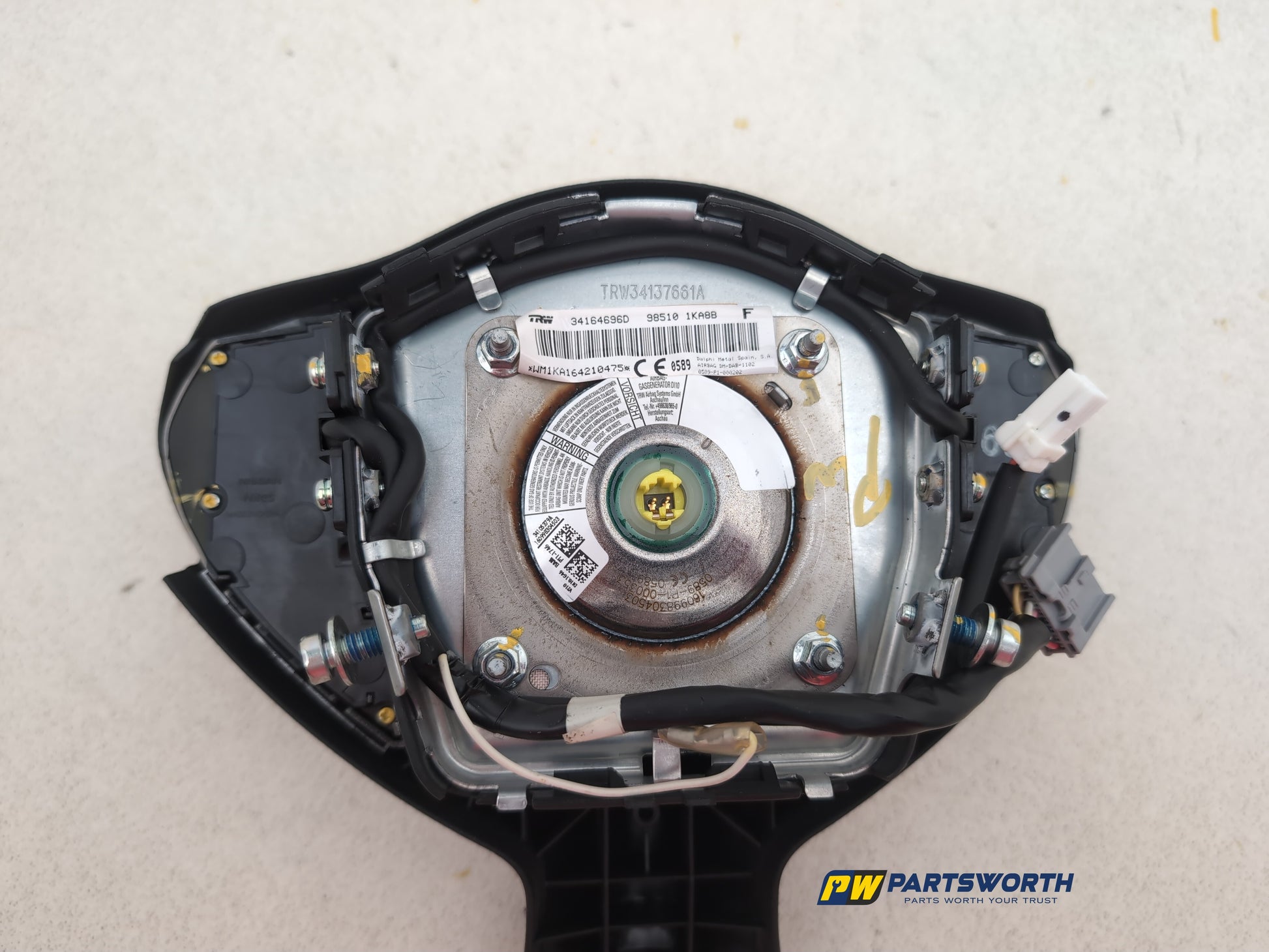 Steering Wheel Airbag Cover 12