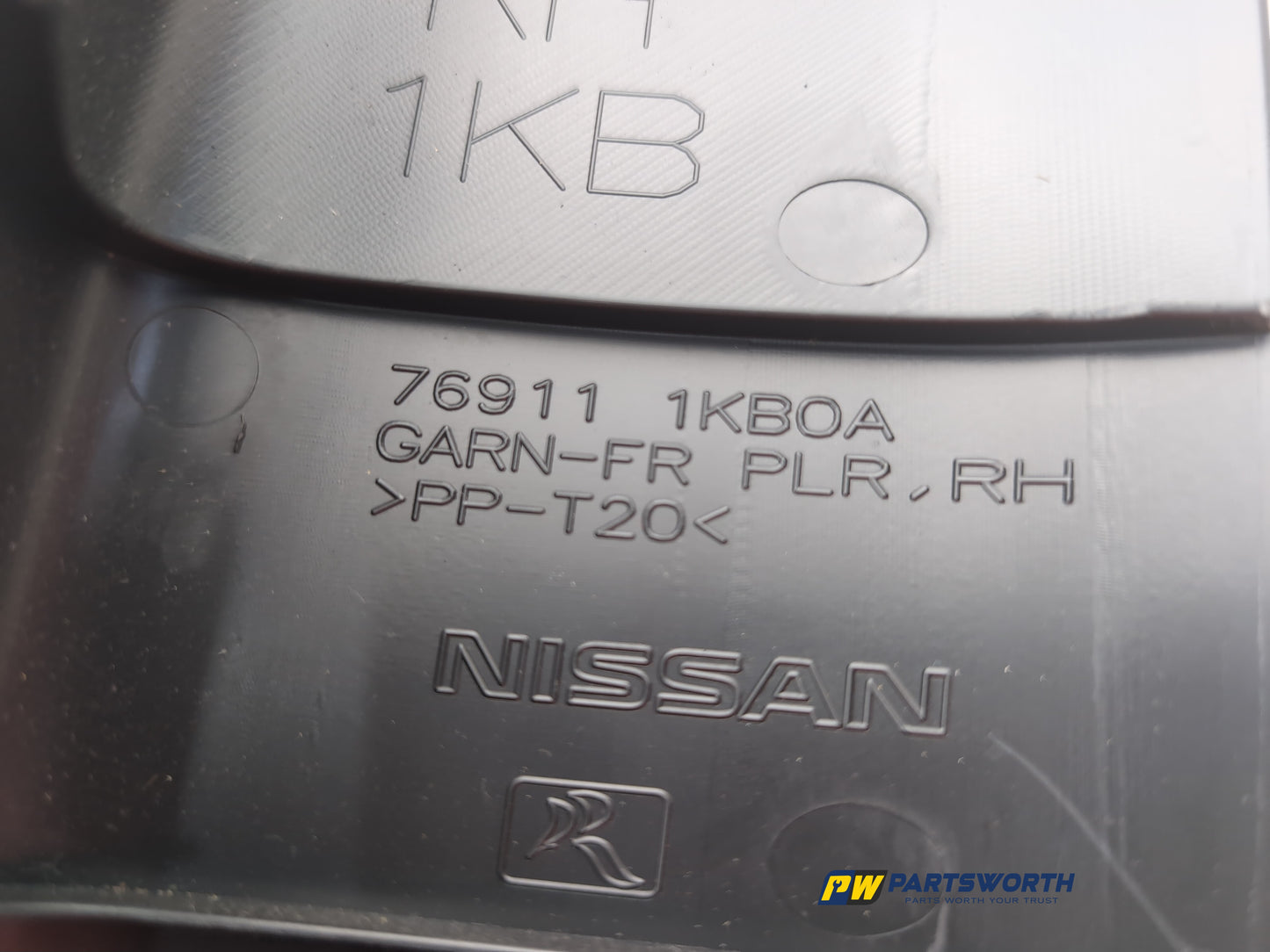 RH A Pillar Trim  12