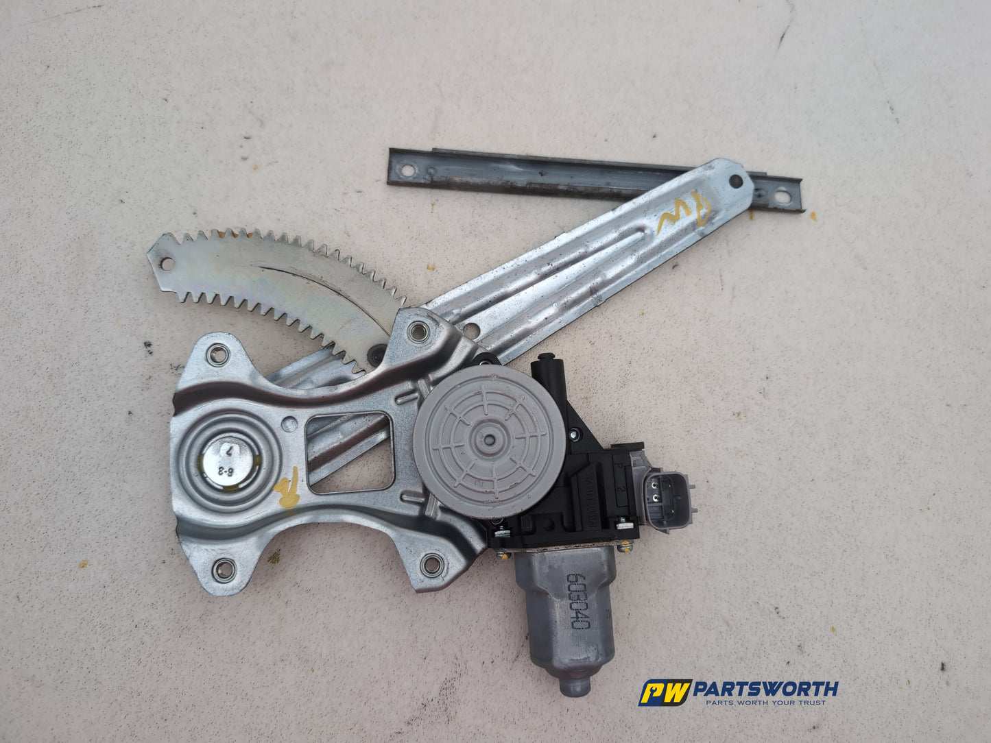 Door Rear Window Regulator LH 11