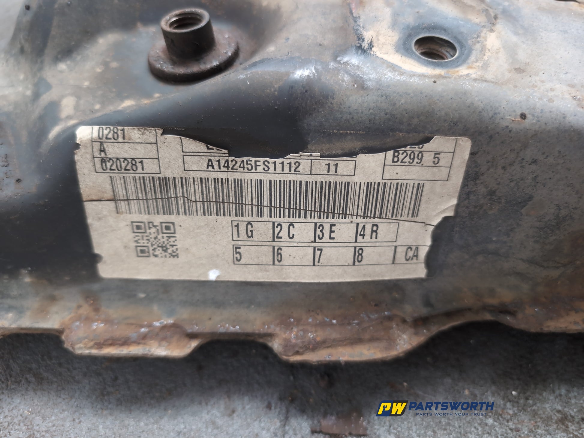 Subframe Front 12