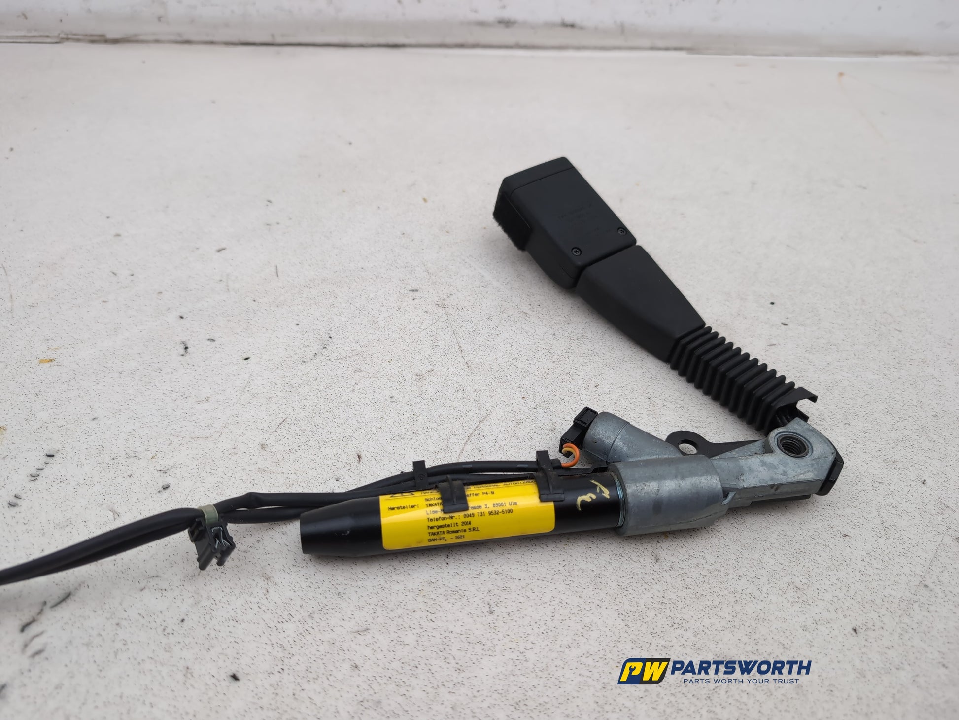 Seat Belt Front LH 7