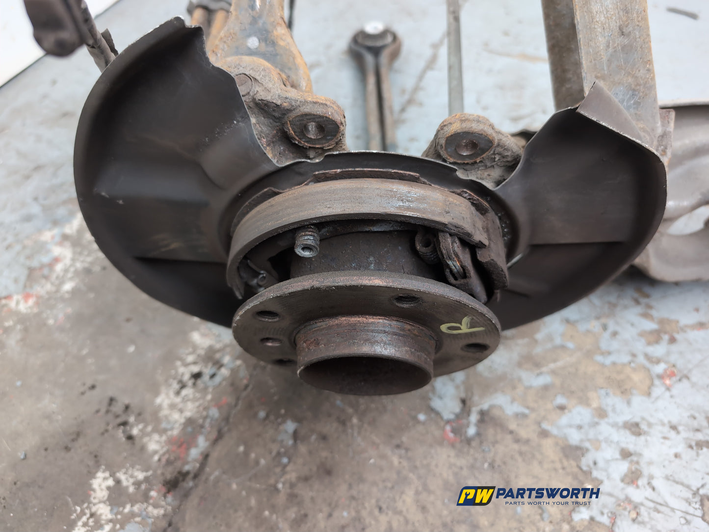 Wheel Hub Rear RH 7