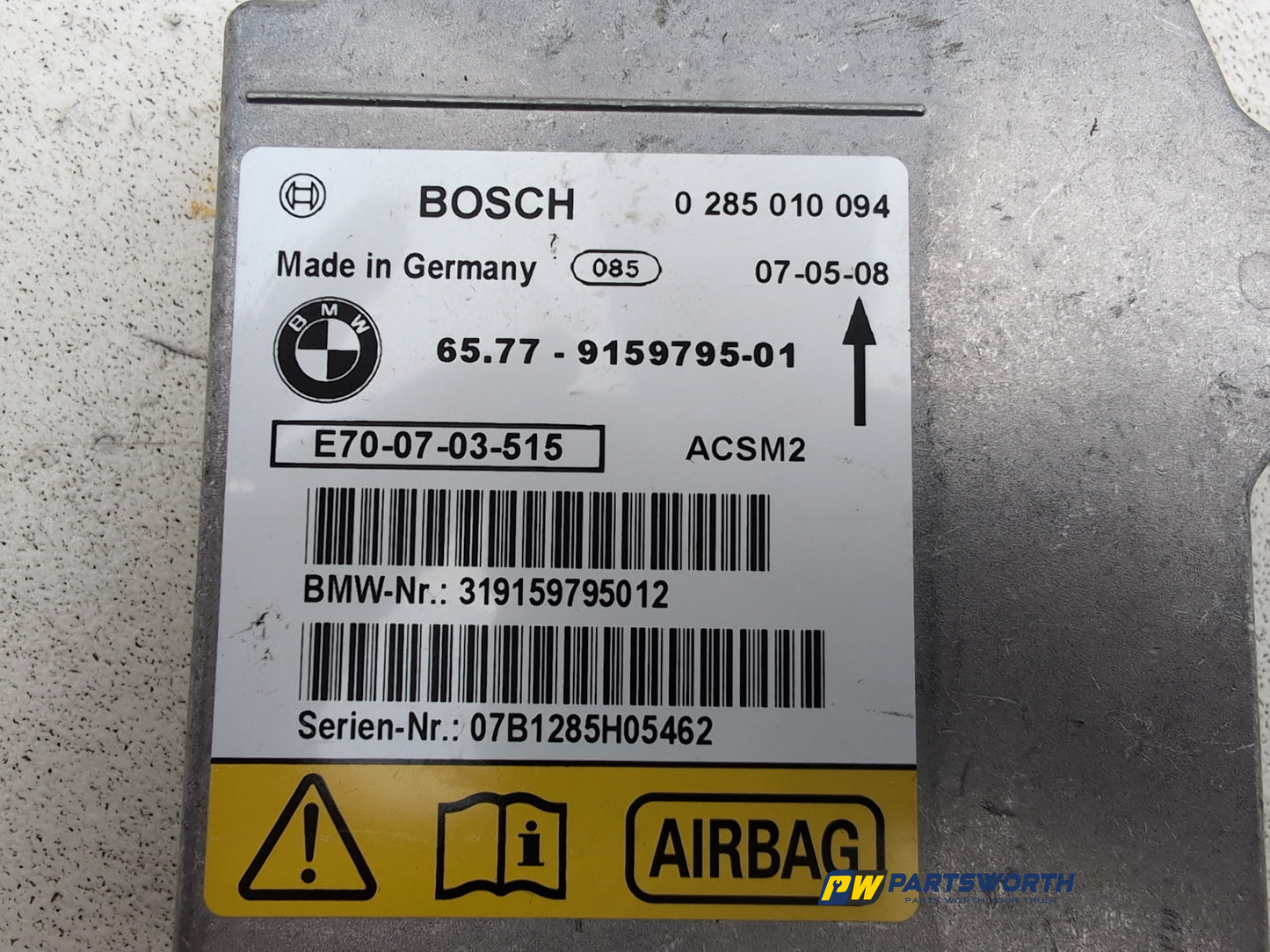Airbag ECU 7