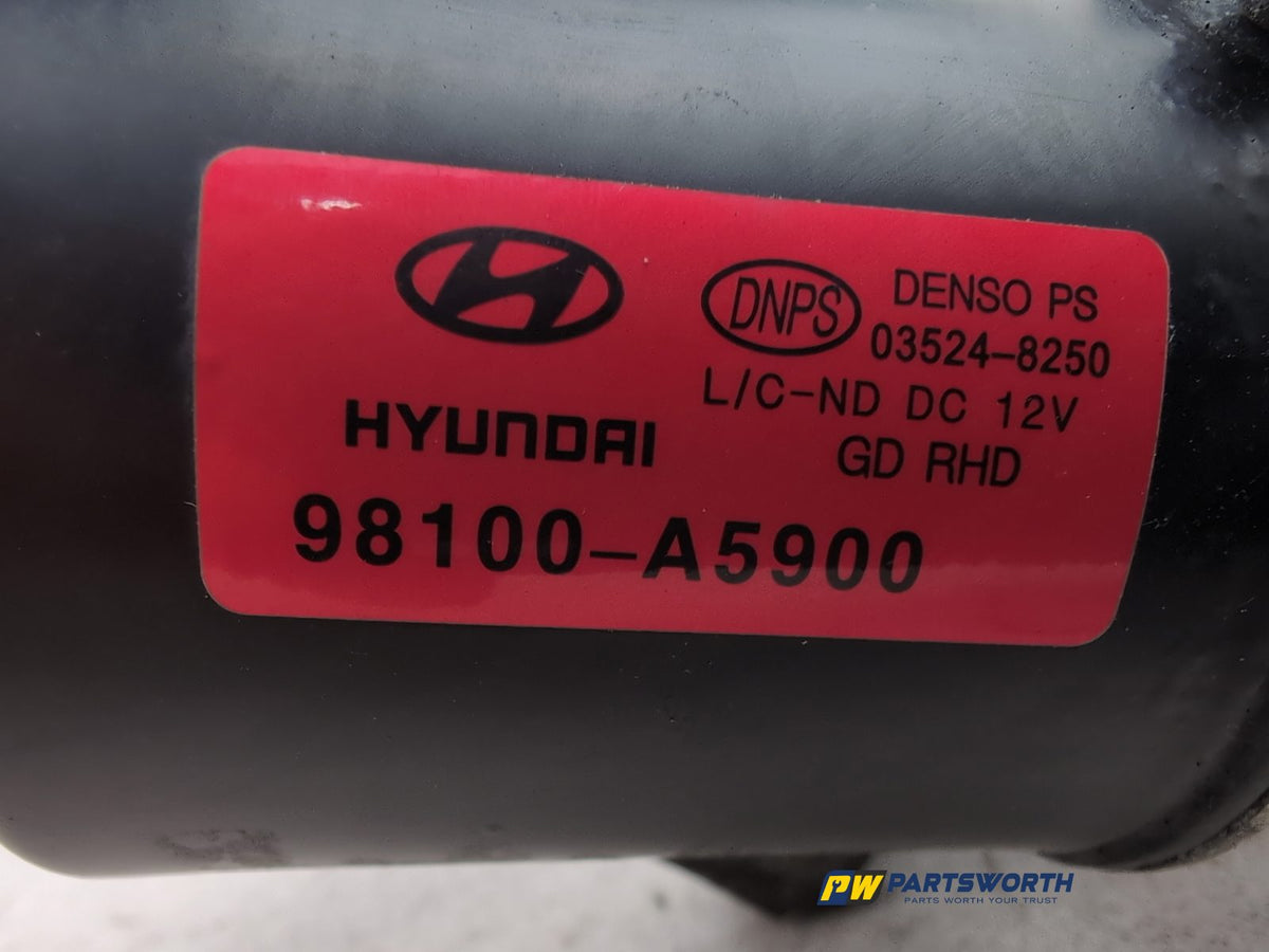 Front Wiper Motor & Mechanism / Linkage 7