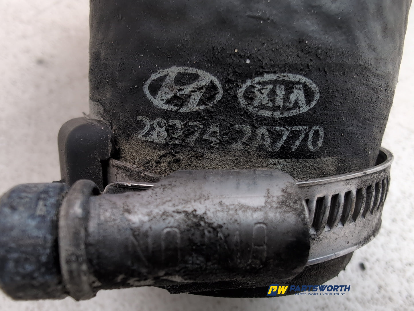 Turbo Intercooler Bottom Hose 7