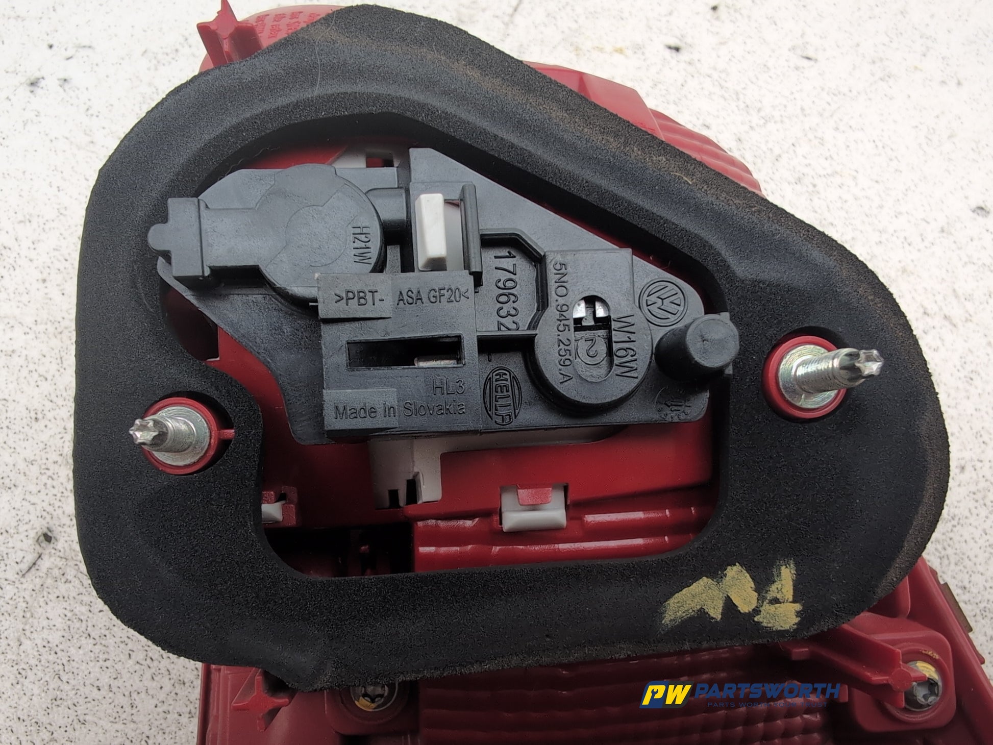 Lamp Assembly Rear Inner LH 7