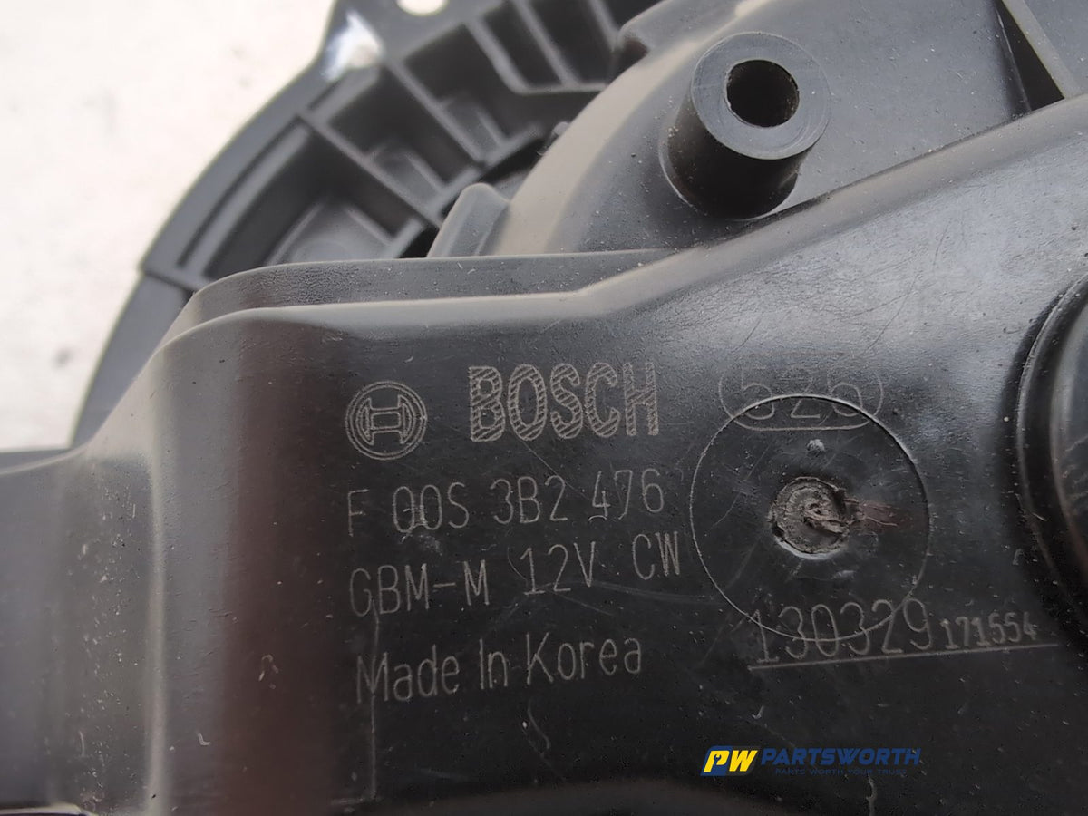 Heater Blower Motor 7