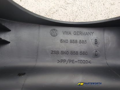 Steering Column Shroud Upper and Lower 7
