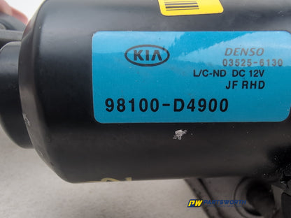 Front Wiper Motor & Mechanism / Linkage 13