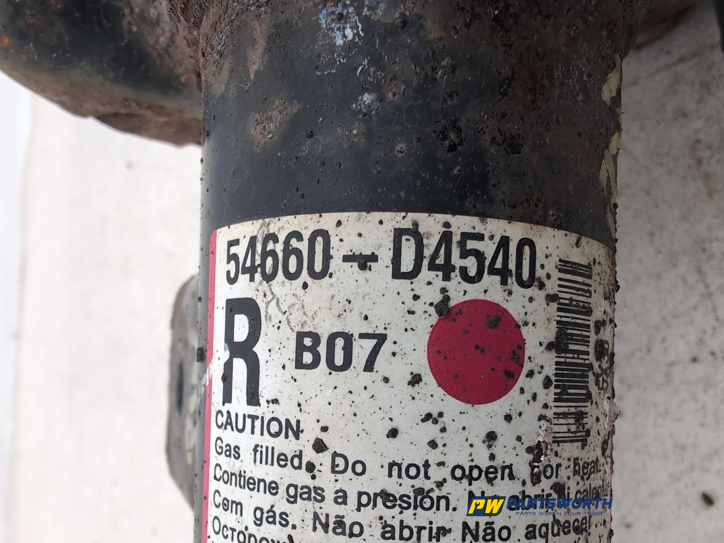 Shock Absorber Front RH 13