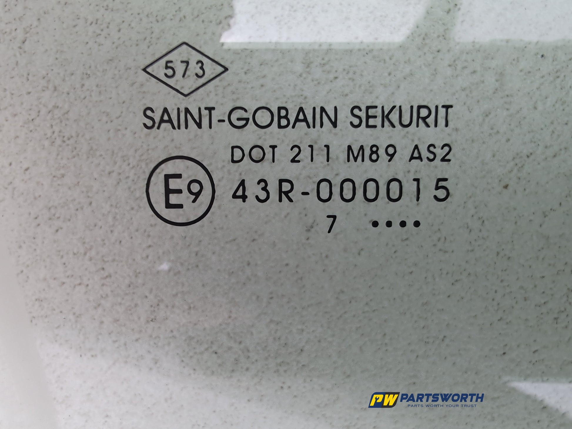 Door Glass Front RH 13