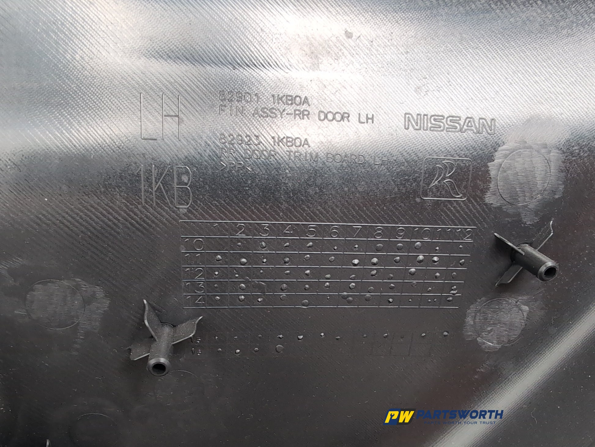 Rear Left Door Card 14