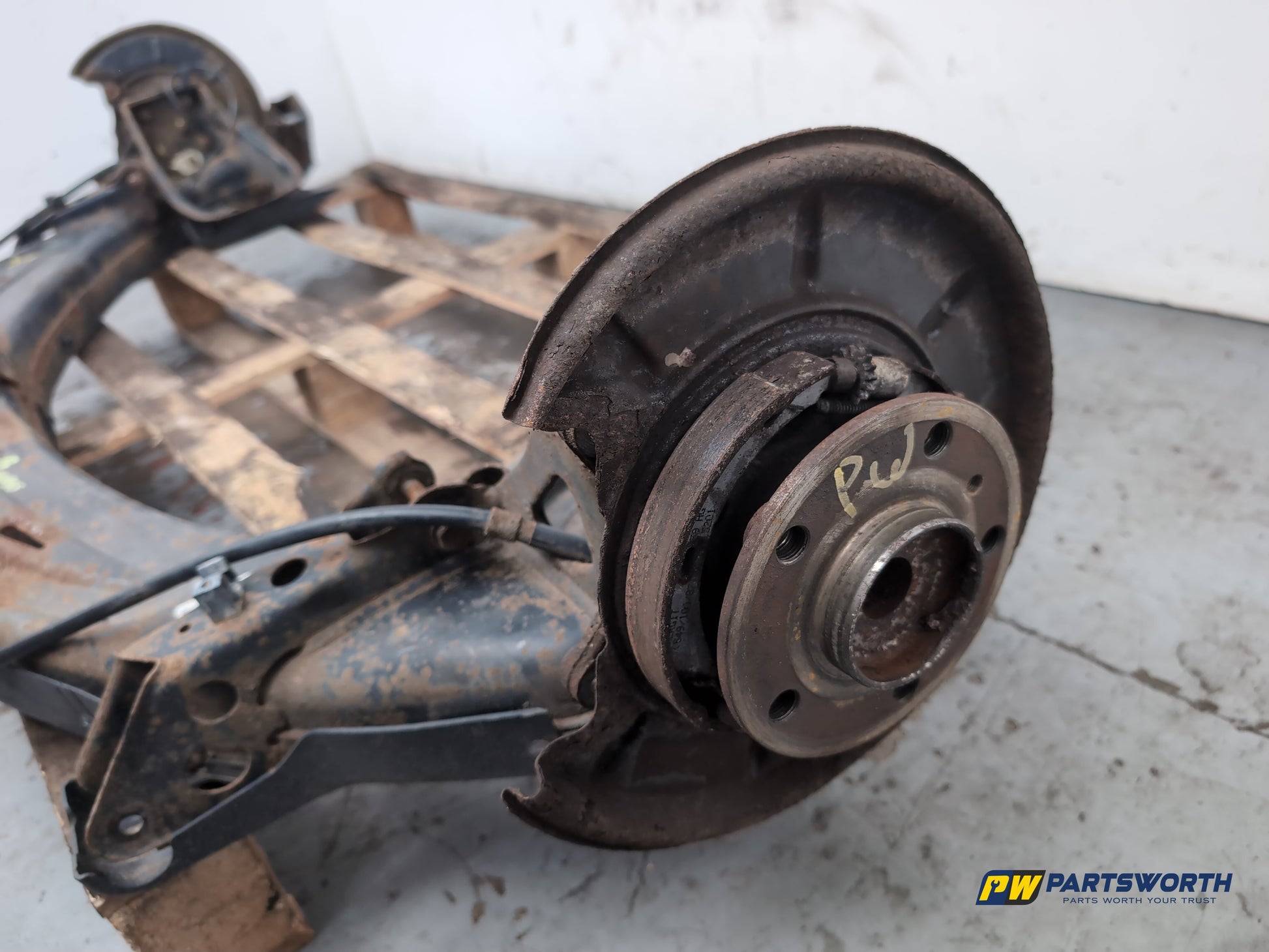 Axle Assembly Rear 8