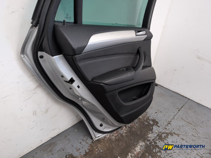 Bmw X6 Xdrive 40d E71 Suv Coupe Door Rear Lh Passenger Titansilber Mettalic 354 - photo 8