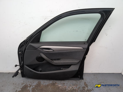 Bmw X1 Xdrive18d M Sport E84 Suv Door Front Rh Driver Side Black Sapphire 475 - photo 8