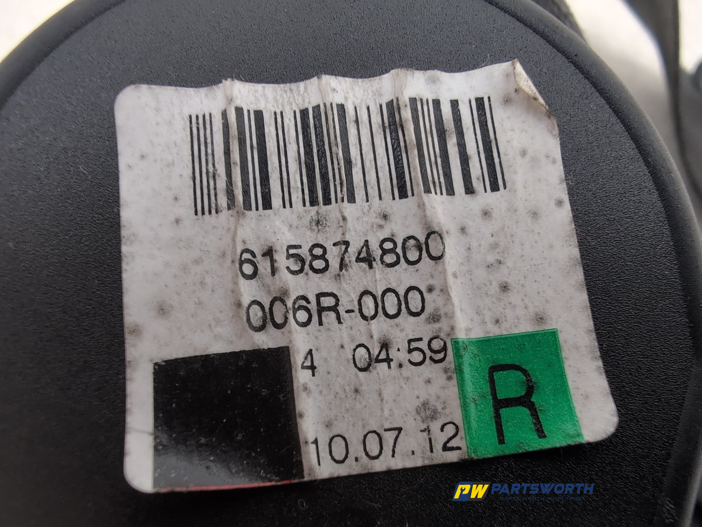 Seat Belt Front RH 8