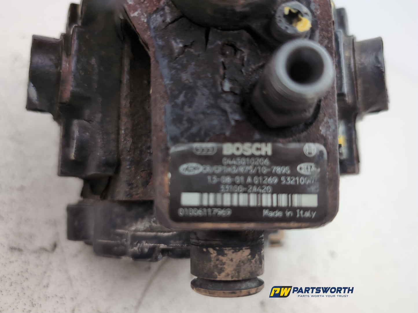 High pressure fuel pump 15