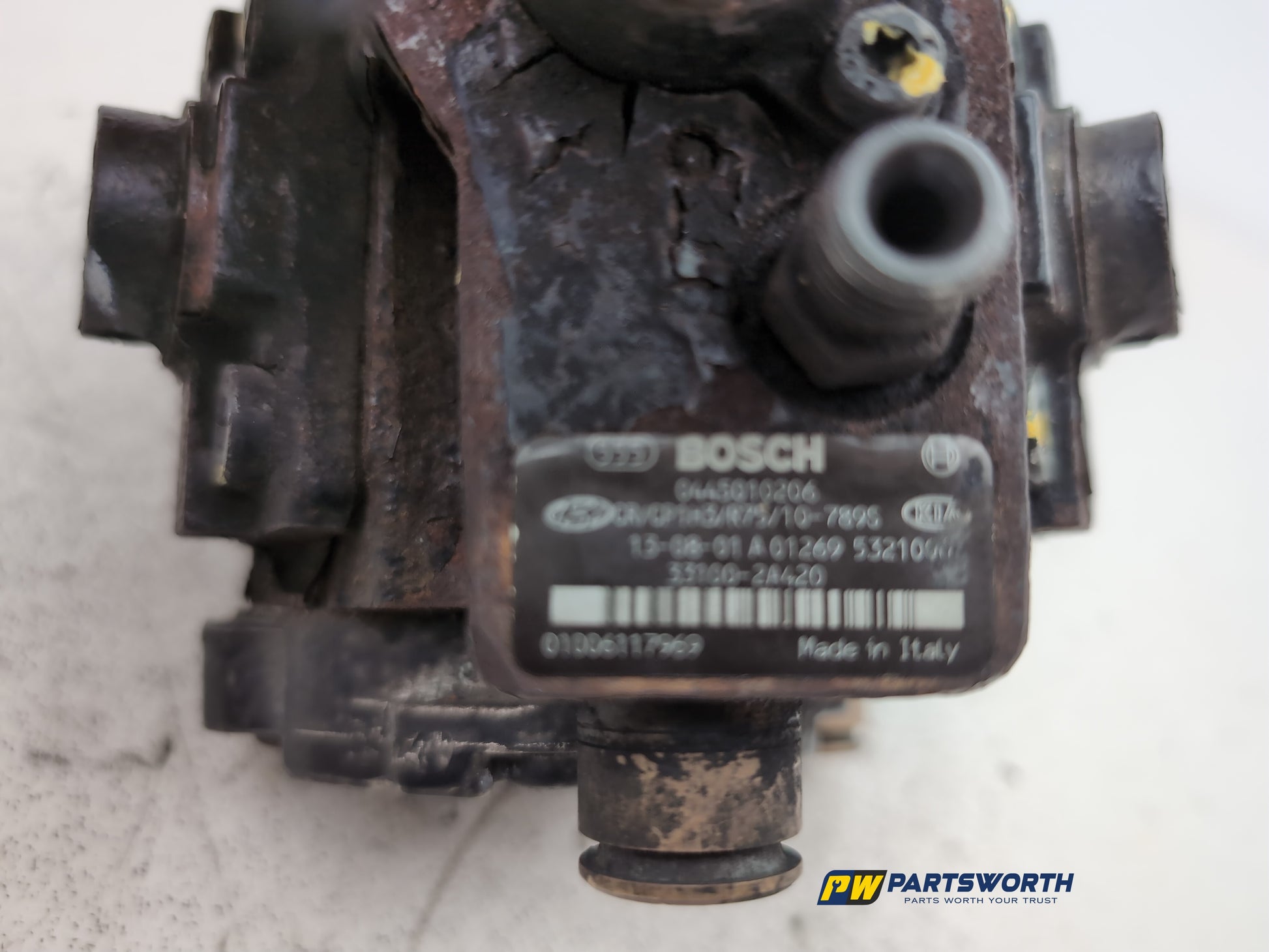 High pressure fuel pump 16