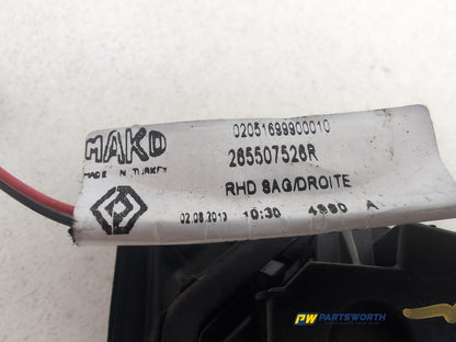 Lamp Assembly Rear Inner RH 8