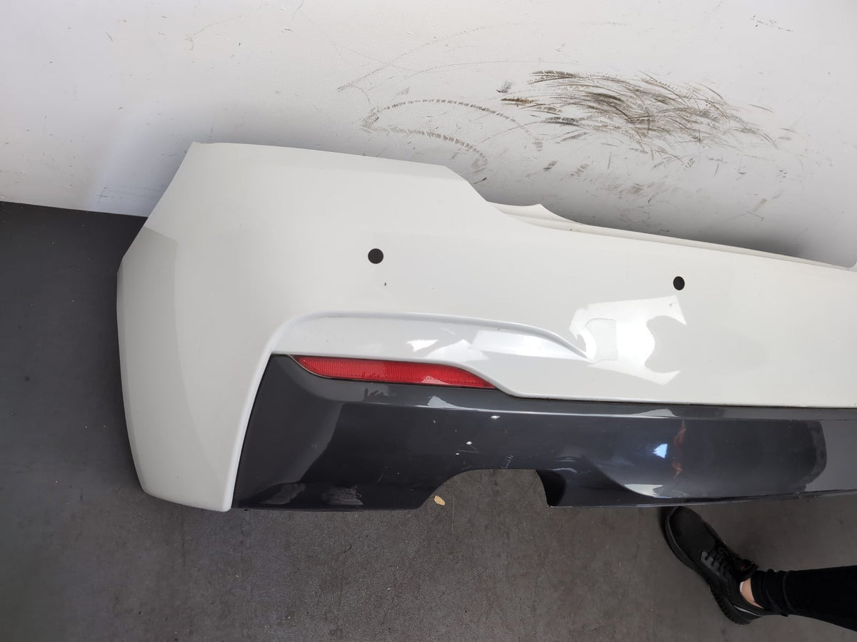 Bmw 2 Series F22 F23 Coupe M Sport Rear Bumper Aphine White 300 8055965 2014-17 - photo 8