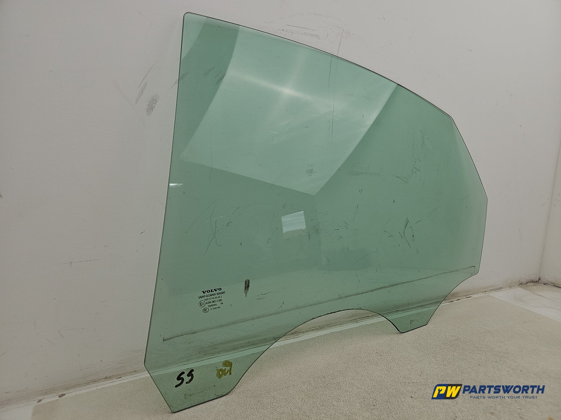 Door Glass Rear LH 9