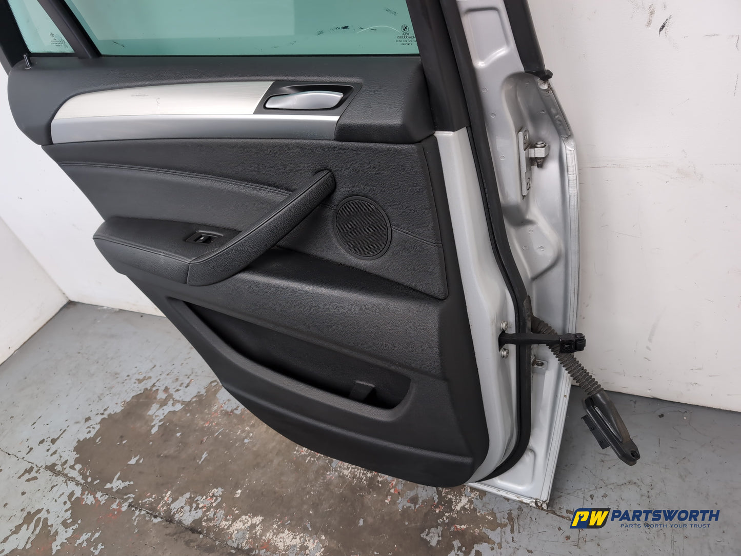 Bmw X6 Xdrive 40d E71 Suv Coupe Door Rear Lh Passenger Titansilber Mettalic 354 - photo 9