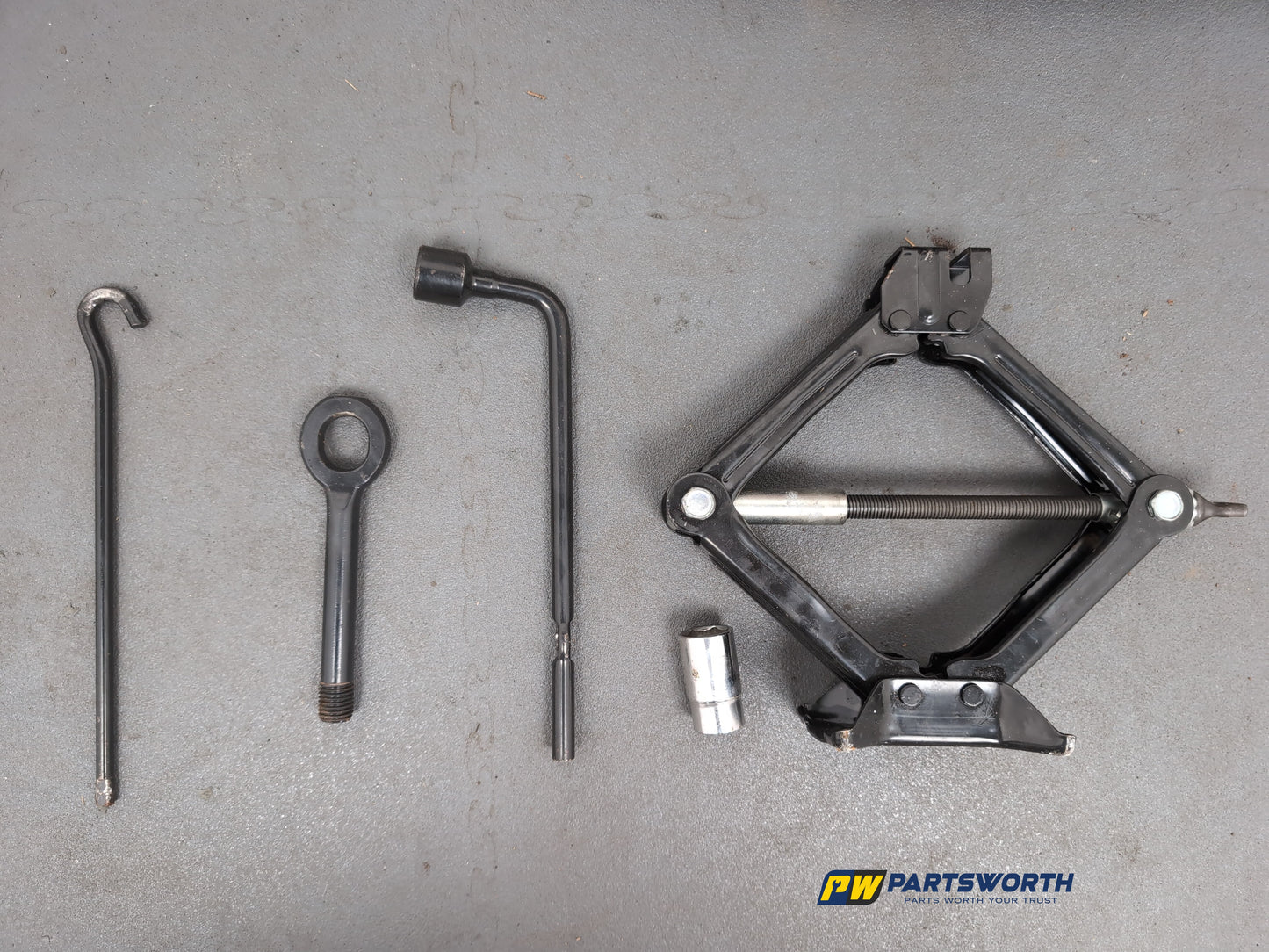 Space Saver Spare Wheel and Tool Kit  9