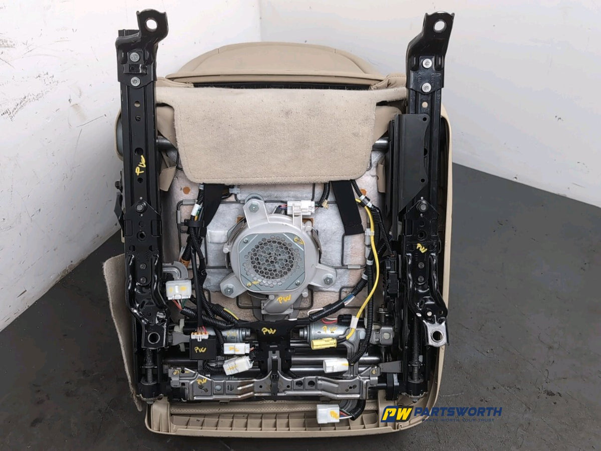 LEXUS IS 250 SE-L Seat Front RH Driver Side Cream Heated Ventilated 2007 5