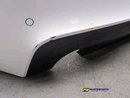 BMW 6 SERIES 640D M SPORT GRAN COUPE F13 ALPINE WHITE 300 REAR BUMPER 2015-2018 5