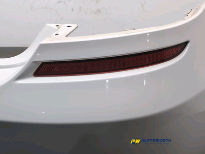 BMW 6 SERIES 640D M SPORT GRAN COUPE F13 ALPINE WHITE 300 REAR BUMPER 2015-2018 7