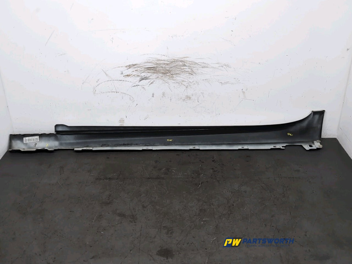 BMW 6 SERIES 640D M SPORT GRAN COUPE F13 SIDE SKIRT RIGHT ALPINE WHITE 300 15-18 5
