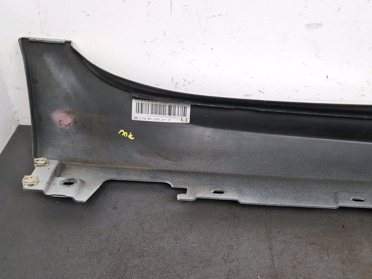 BMW 6 SERIES 640D M SPORT GRAN COUPE F13 SIDE SKIRT LEFT ALPINE WHITE 300 15-18 6