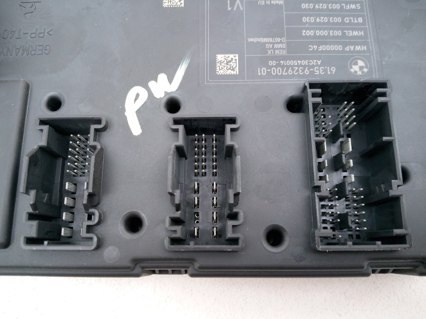 Bus central control unit comfort control unit module module 5