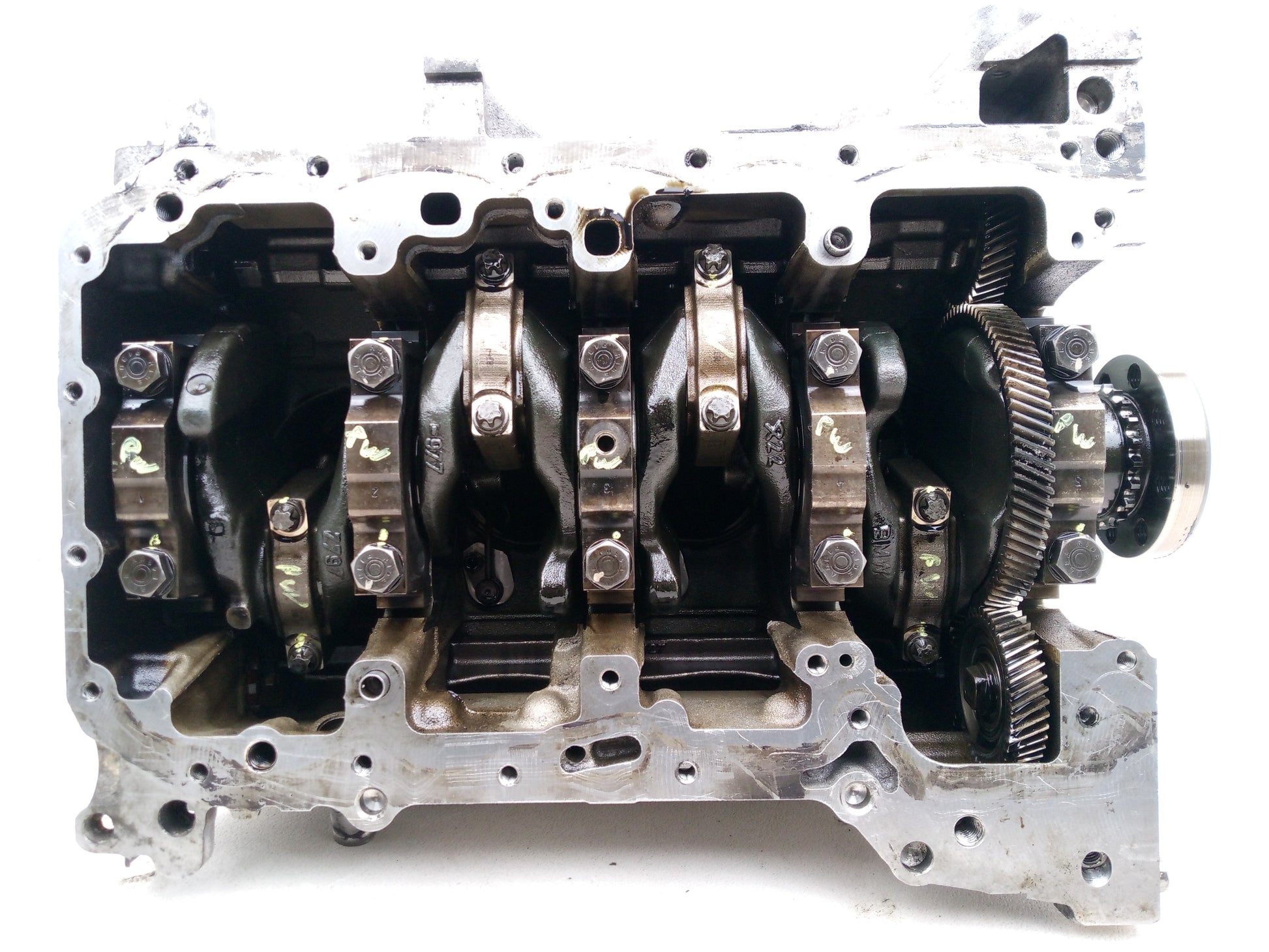 2013 Bmw Manual Complete Engine Block 2.0l N47d20c Series 1, 3, 5 X1, X3 - photo 6